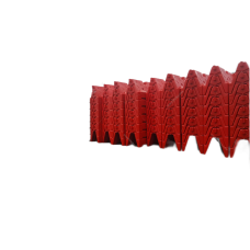 Штабелируемый блок 1200 мм (красный, белый)